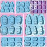 Cleaning collection silicone moulds for wax melts, resin, chocolate & more
