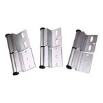 Ellbee, Caravan, Motorhome, Boat Door Hinge, Right Hand Silver Set of 3