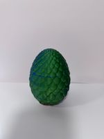 blue/green dragon and egg