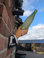 Monsters Enamel Sign Double Sided One Penny Sign Drink Sign 1D Monsters Sign Pop