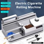 Cigarette Rolling Machine Electric 3-Tube Cigarette Roller Tobacco Filling Maker