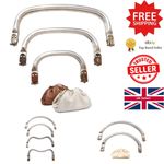 Purse Frame - Metal Aluminum for DIY Clutch Bag - Classic Pouch Hardware