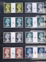 Set Of 8 Traffic Light Gutter Pairs QE2, SG 1026 (B,C,D,F), 1027,1028. UNMOUNTED