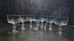 Set of 6 Vintage Luminarc Lance Champagne Coupes French Cocktail Dessert Glasses