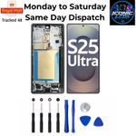For Samsung Galaxy S25 Ultra SM-S938B OLED LCD Display Touch Screen Digitizer