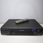 Panasonic NV-FJ611 VCR Video Cassette Player Tested With Remote