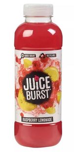 Juice Burst Raspberry Lemonade 500ml (Pack of 12)