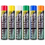 750ml Permanent Line Marking Spray Paint Fast Dry Road Car Park Choose Colour