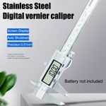 6" 150mm Stainless Steel Electronic Digital Vernier Caliper LCD Measure Tool