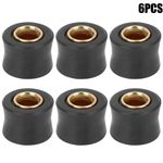 6*Universal 10mm Motorcycle Shock Absorber Bush Bushes Shocks Motorbike Rubber