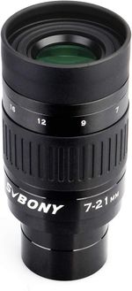 Svbony SV135 Zoom Telescope Eyepiece, 1.25inch 7-21mm Zoom Eyepiece for