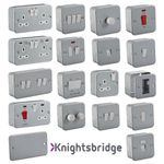 Metal Clad Range of Switches & Sockets - Workshop / Industrial Surface