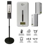 Automatic Sanitiser Soap Dispenser & Digital Temperature Check with stand 1000ml
