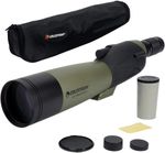 Spotting Scope High Power 20-60x Magnification Powerful HD Image Compact Angled