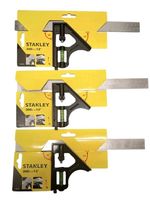 3x Stanley Tools Combination Metal Square 300Mm (12In) STA246222