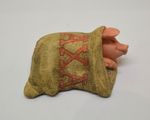 Border Fine Arts Pig D Figurine In Sack Farm animals pigs ornament 130D 1991