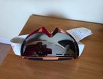 RUROC Magloc FWGO3 Ski Goggles Mirrored UV400 Rose Gold Frame Black Lens.