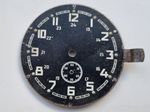 German Military Bundeswehr Radio Room Clock Dial
