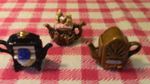 set of 3 Vintage Paul Cardew Teapot Miniature 50's radio, mangle Made in England