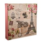 Large Travel Memories Ring binder Photo Album for 500 Photos 4' x 6'- FL500