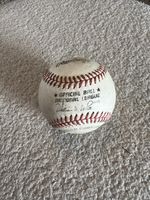 Vintage 1980s Official Rawlings National League Ball William D White Baseball