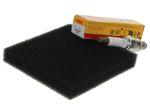 Air Filter & NGK Spark Plug Service Kit Fits HONDA GXH50 Engine On BELLE MIXER