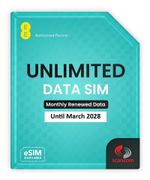 Scancom EE Unlimited + Uncapped Data Mobile SIM Card - Prepaid Until March 2028