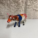 Cow Parade Porcelain Moo Zoo Ornament | Multicoloured Collectable H Figure Bull