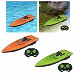 Waterproof Remote Control Boat Sailing Boat Wireless Speedboat Toy Kids Toy