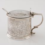 Sterling Silver Mustard Pot London 1845