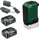 Bosch UNIVERSALSPEAKER 18V-1 18v P4A Cordless Bluetooth Speaker 2 x 2ah Li-ion