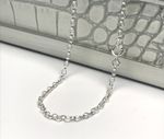 Sterling Silver Anklet for Women, Solid 925 Silver Belcher Ankle Chain Bracelet