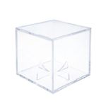 Football Display Case Transparent Box Acrylic Baseball Decorate