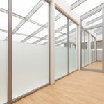 Privacy White Frosted Window Film Frost Etched Glass Vinyl