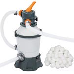 Bestway Sand Filter System 3028 l/h with Filter Balls Pool Filter Set