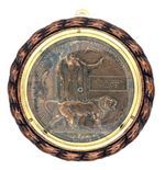 WW1 Mounted Death Plaque Arthur Joseph Williams Converted Barometer KIA