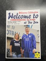 RARE Millwall 30 YEARS AT THE NEW DEN Official Programme