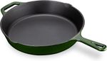 NAVARIS Enameled Cast Iron Skillet 30cm / 12” – Brand New Green