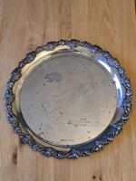 Vintage Silver Plated Tray Gifted By Sailsbury Weapons Research Establishment