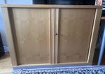 Premium Heavy Duty Office Cabinet - Tambour Locking Doors (Space-Saving)