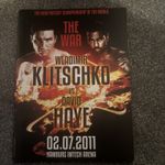 Klitschko Vs Haye Programme - Hamburg 2011