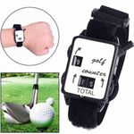 Golf Stroke Score Watch Putt Shot Counter With Wristband Golf Training Aids