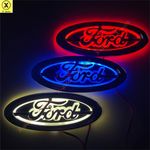 5D Car LED Emblem Badge Light Compatible with Ford - Fits Front or Rear