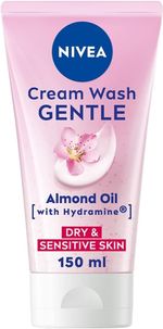 NIVEA Gentle Face Cleansing Cream Wash for Dry & Sensitive Skin (150 ml) Best Re