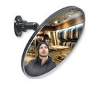 Covert Mirror Security Camera CCTV 1080p HD-TVI AHD BNC Convex Retail SEE490