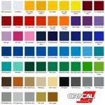 A4 Vinyl Sheets - Oracal 651 - Self Adhesive - Gloss Polymeric - Cameo Cricut