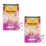 Zero In Moth Protection Balls - 30 Pack | Wardrobe & Storage Freshener pack of 2