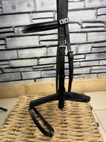 S/H Stubben Flash Bridle - Black - Full