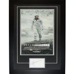Interstellar 11x17 Movie Poster Deluxe Framed with Matthew McConaughey Autograph