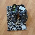 Bape Crocs Classic Clog Black Camo UK8 Brand New In Hand Fast Shipping